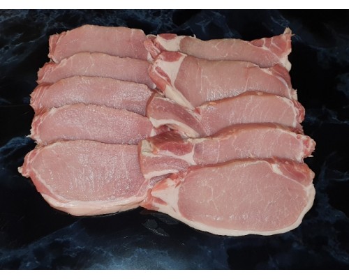 10 pork steak special
